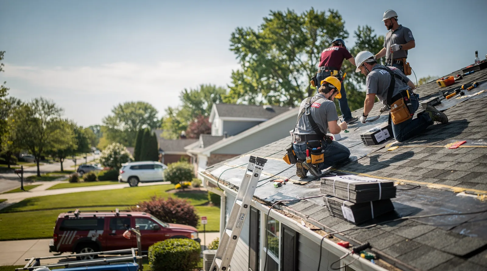 Roof Repair in Lockport, IL around you